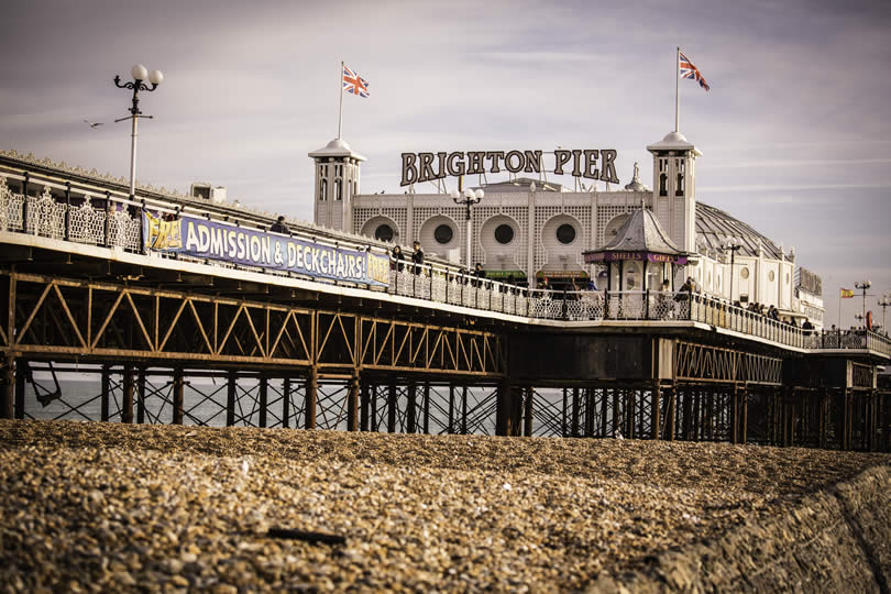 Brighton Pier in East Sussex England