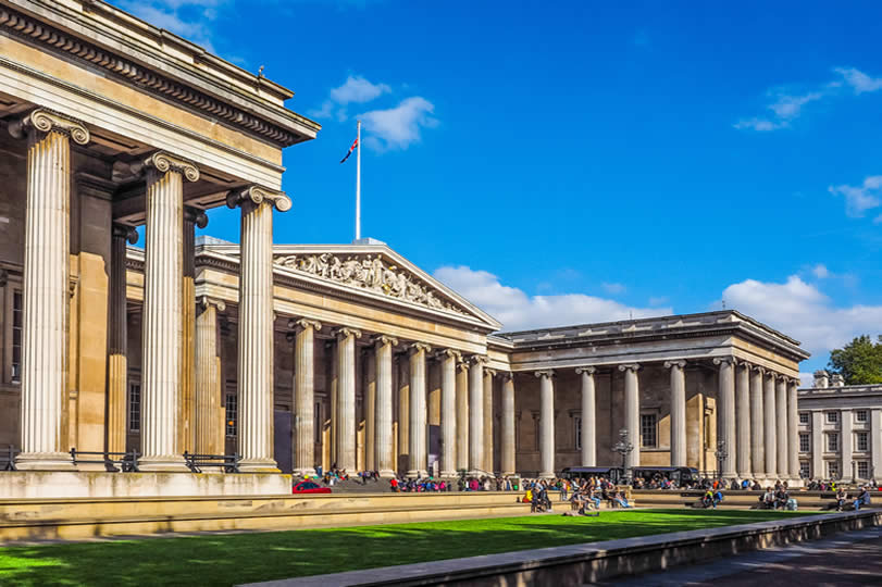 London British Museum entrance