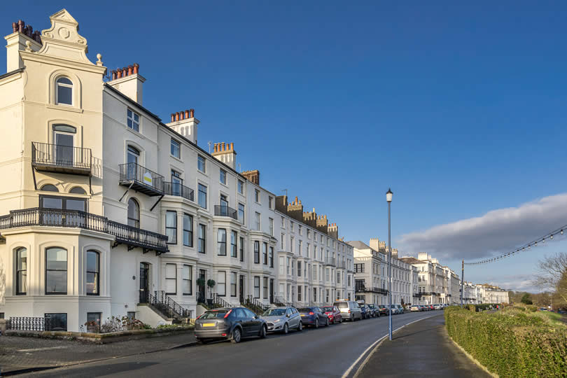 Town of Filey in Yorkshire UK