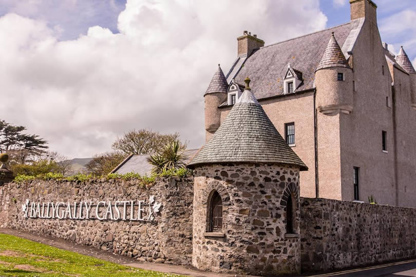 Ballygally Castle hotel in Larne Northern Ireland