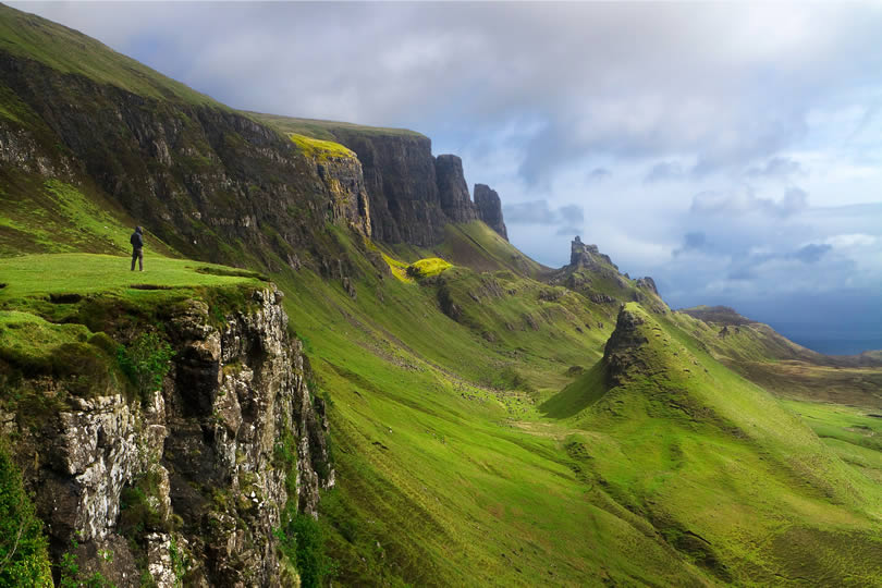 Scottish highlands mountains and landscape