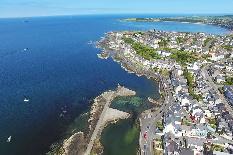 Bangor town and harbour