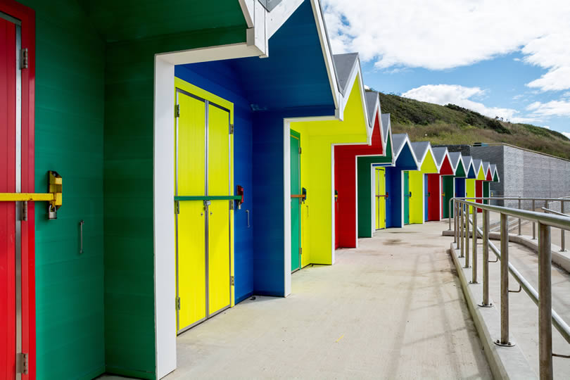 Barry beach huts
