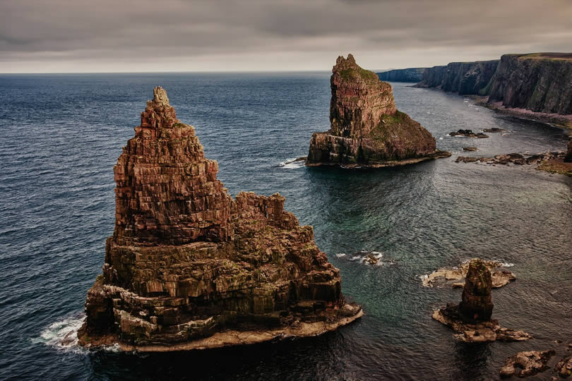 Thirle Door and the Stacks of Duncansby