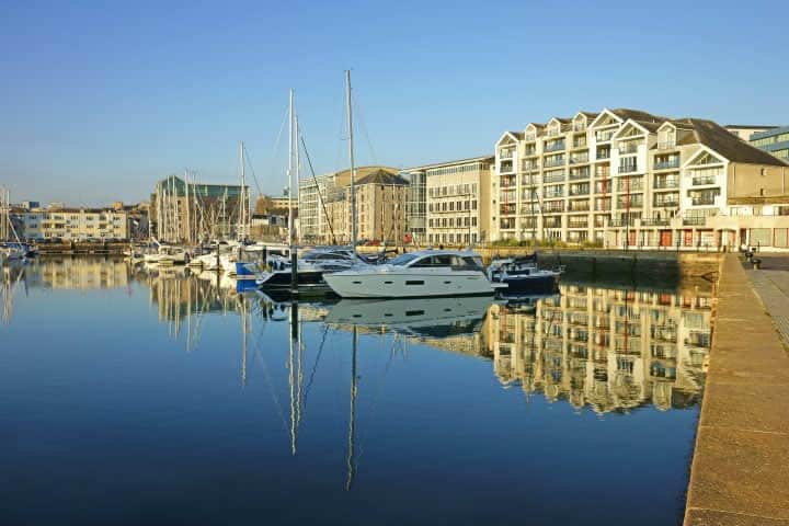 Plymouth Sutton harbour and marina
