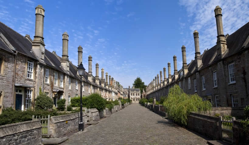 Vicars' Close, the oldest residential street in Wells Somerset